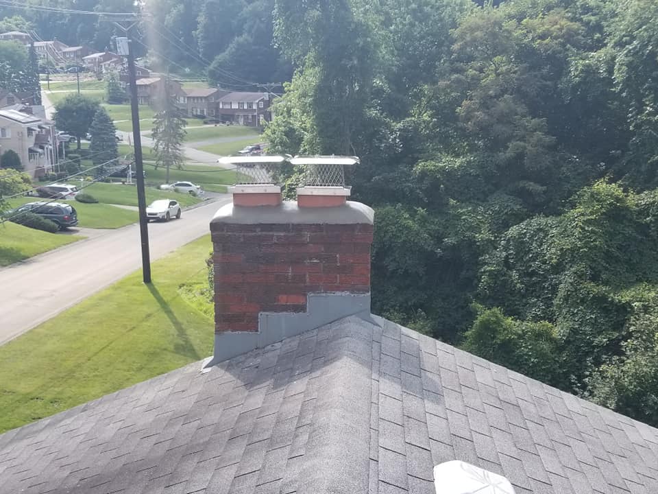 Cap and Masonry Crown with Terracotta Extension