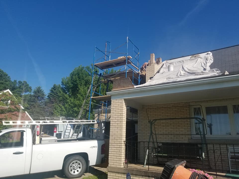 West Mifflin Chimney Rebuild and Stainless Steel Liner