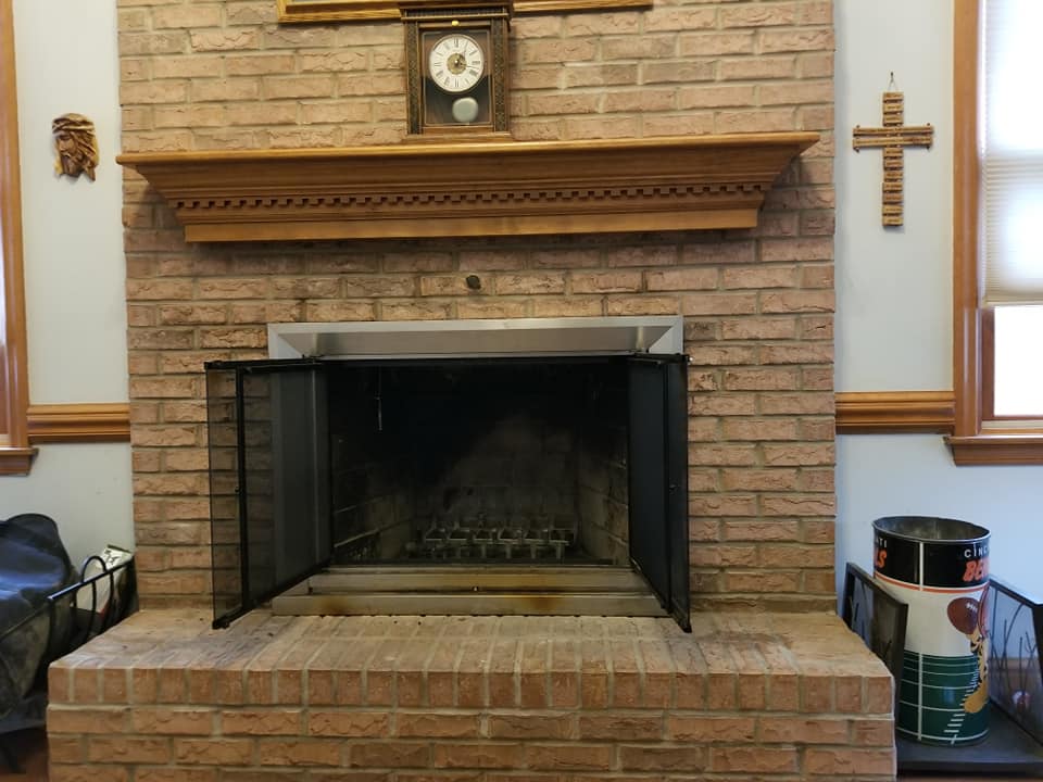 Fireplace insert upgrade for improved heating