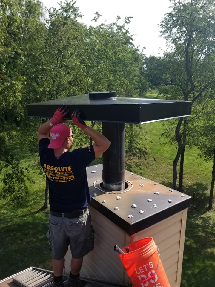 Installing a chimney liner or damper