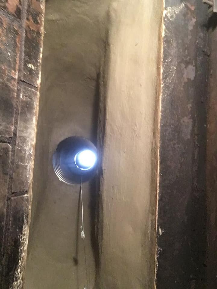 Allison Park Fireplace Chimney Flue Relined Smoke Chamber Parge