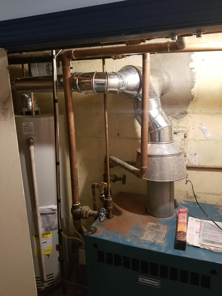 Harmarville Chimney Liner for Hot Water Tank Flue, Fireplace, Boiler Furnace