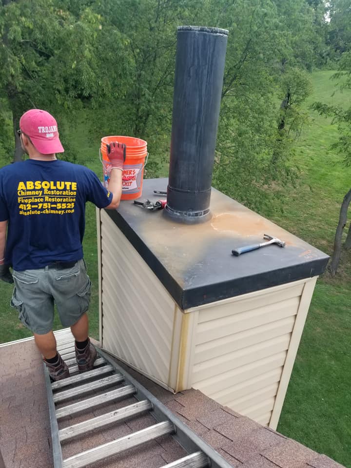 North Huntington Chimney Chase Cover and Cap