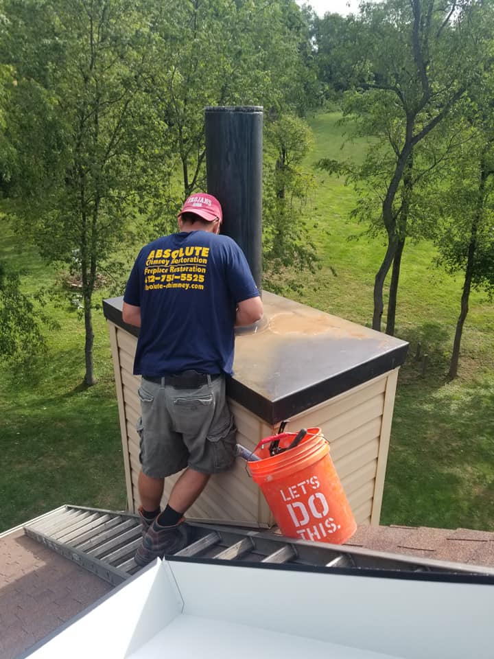 North Huntington Chimney Chase Cover and Cap