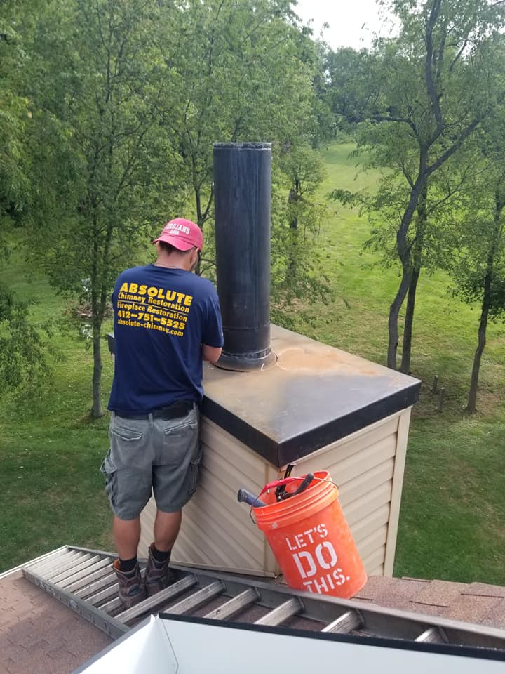 North Huntington Chimney Chase Cover and Cap