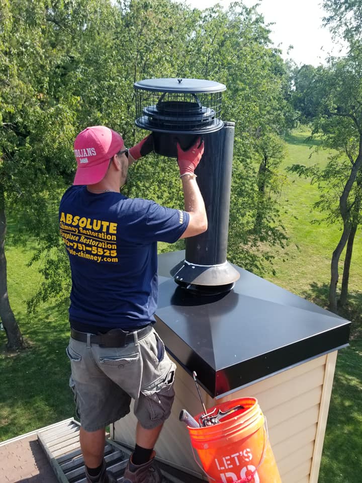 North Huntington Chimney Chase Cover and Cap
