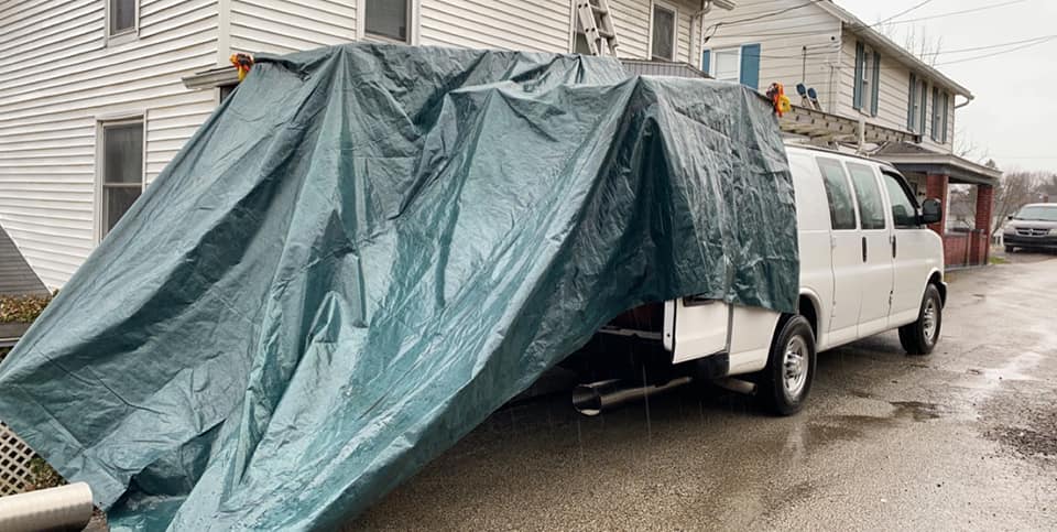 Belle Vernon Chimney Fire Insurance Loss