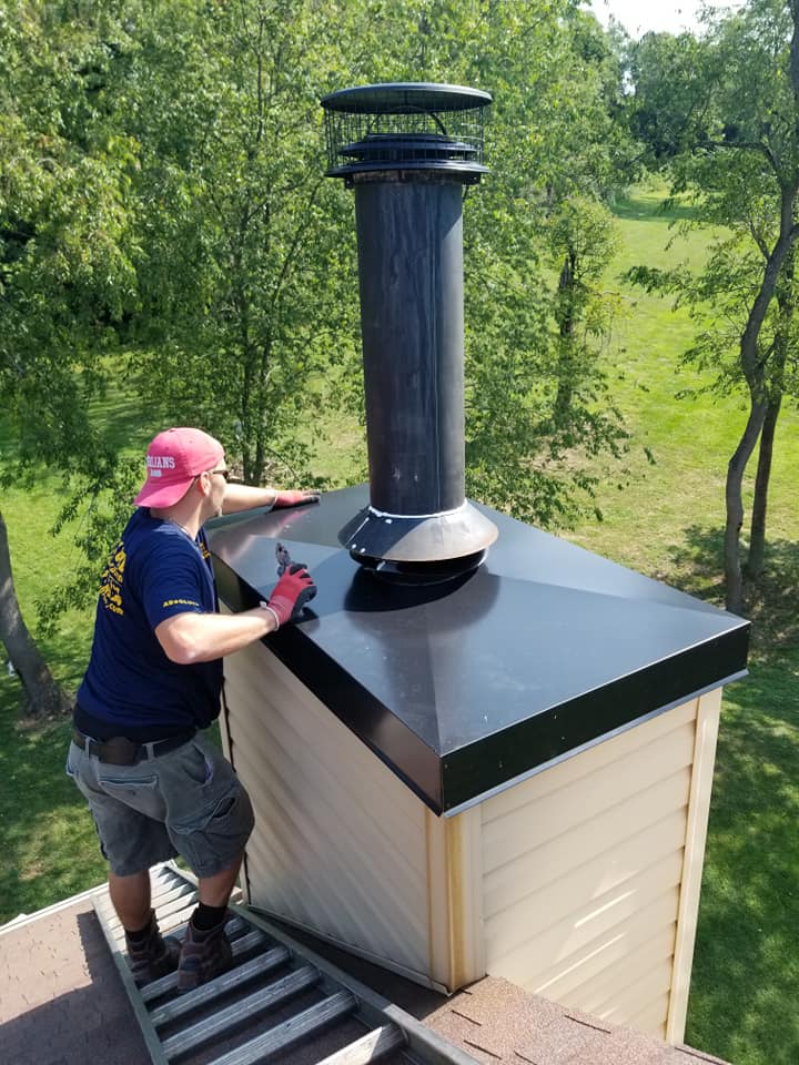 North Huntington Chimney Chase Cover and Cap